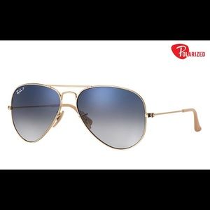 Ray Ban aviators (polarized) sunglasses